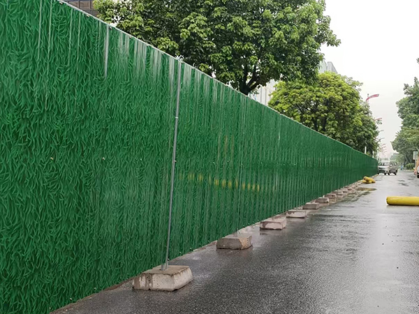 移动水泥墩围挡